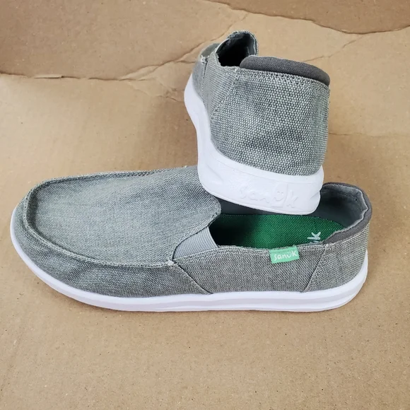 Sanuk Shoes Sanuk Mens Hi Five Slipon Sneaker Size Poshmark